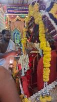 Palaki at Shree Shantadurga Devi Devasthan, Shirali
